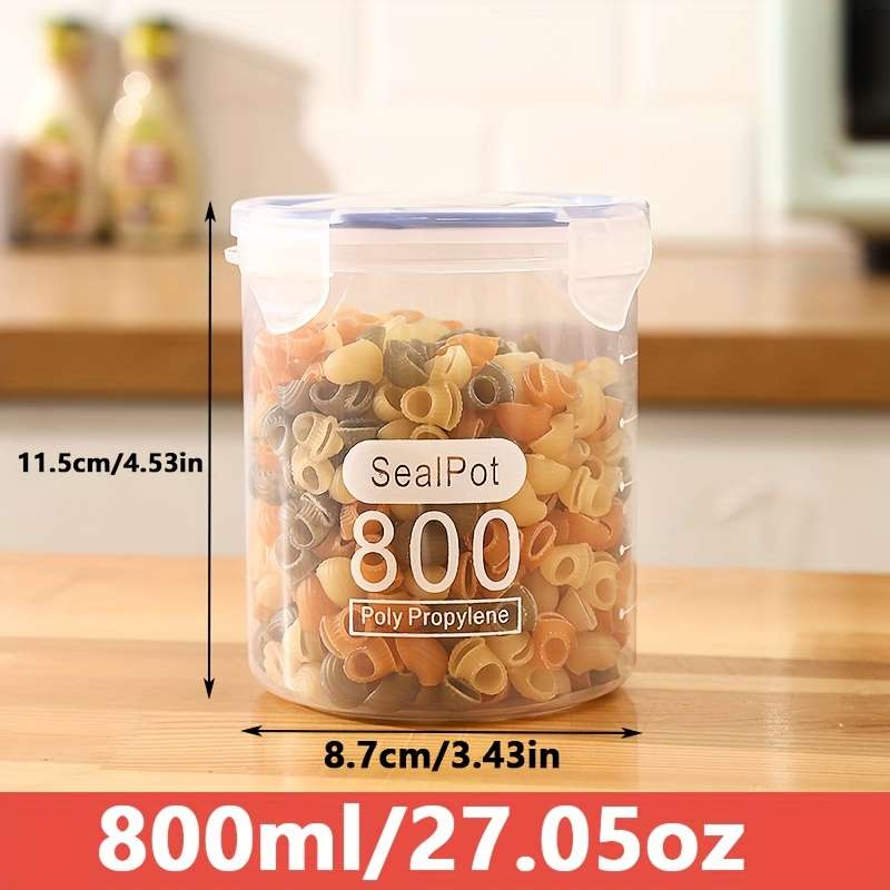 Sealed Jar Model Medium 800Ml Styletransparent And Visible