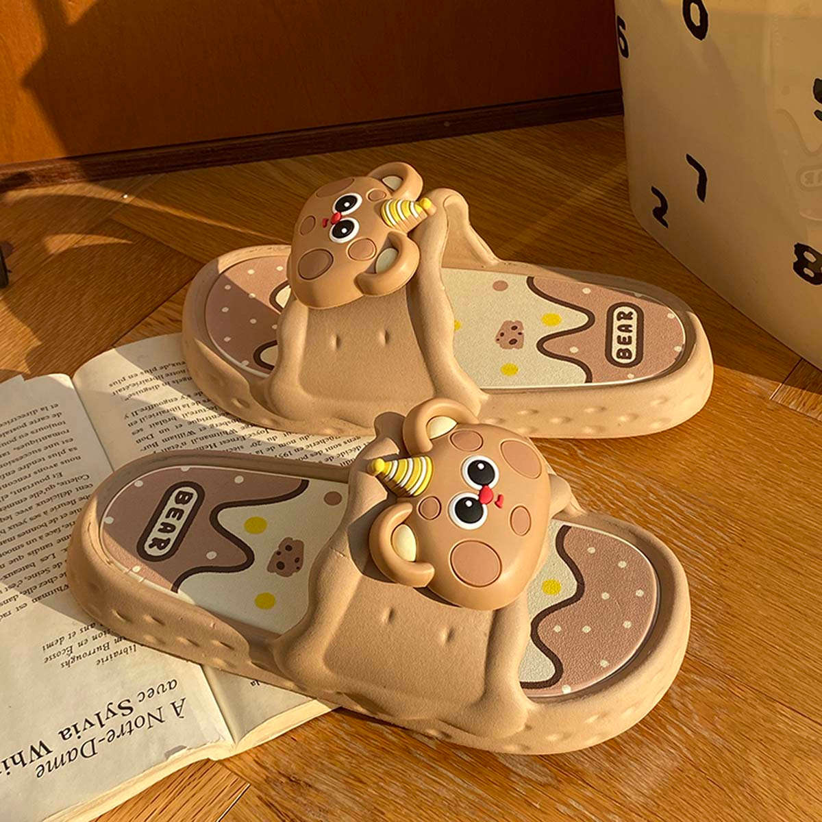 Sandals Color Brown Size Uk 2.5 3