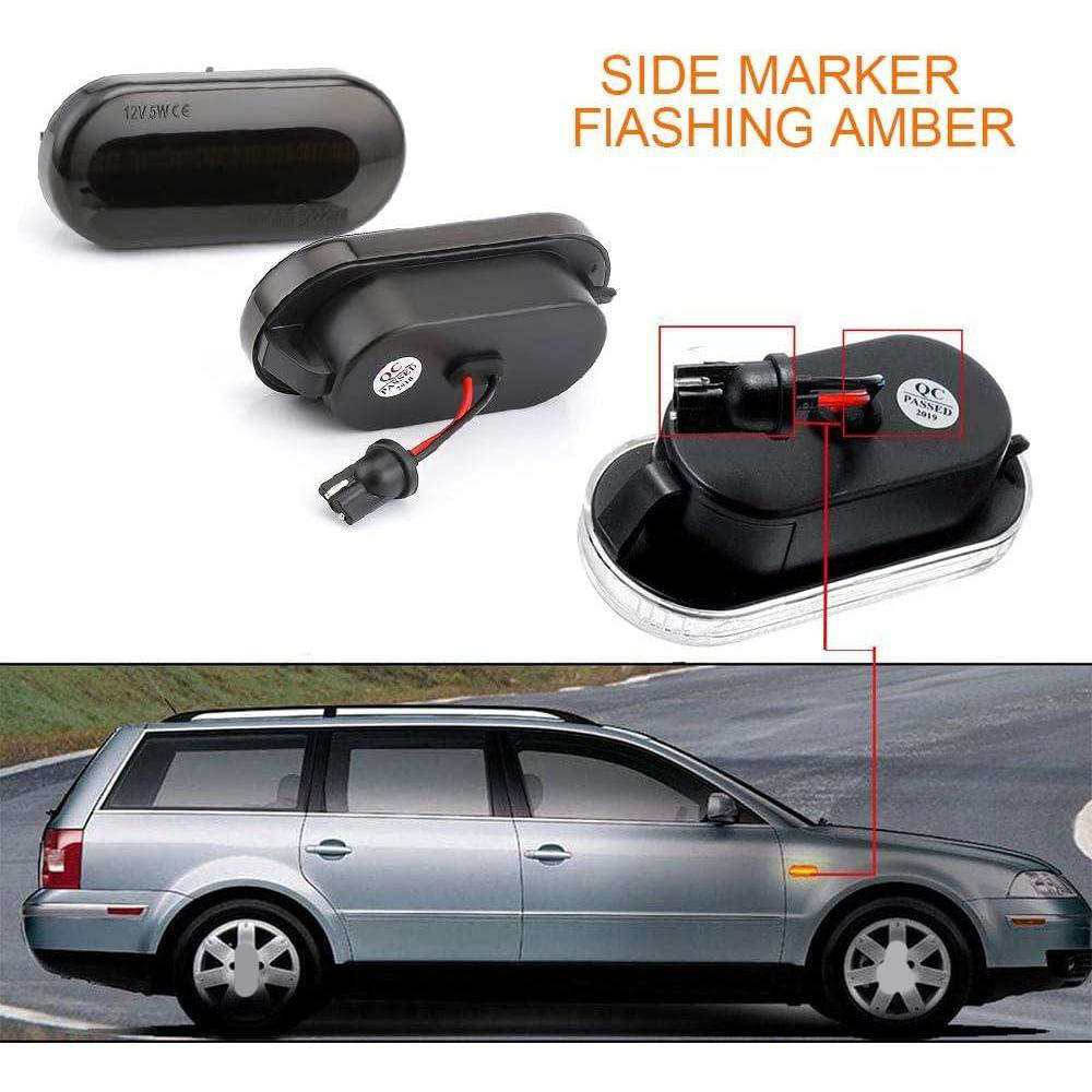 Car Lights Color 2Pcs Black Not Dynamic