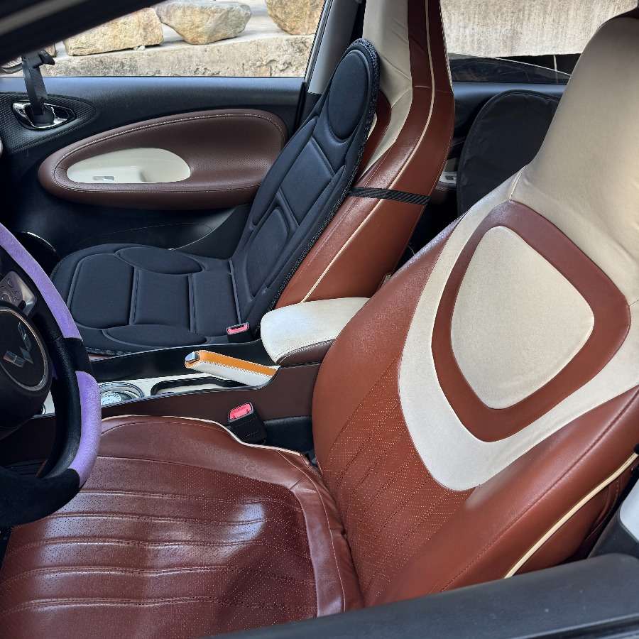 Car Seat Cushion Black Size 2 Front Base