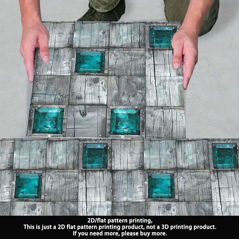 Self Adhesive Floor Stickers 11.81X11.81In30Cm