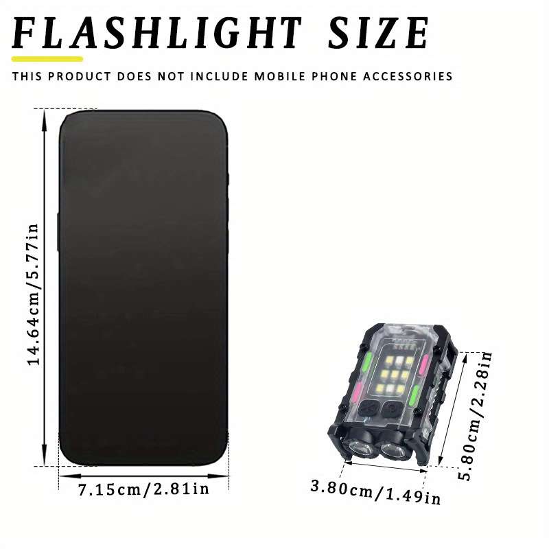 Versatile 1Pc Mini Pocket Keychain Light Led Portable Emergency Reliable