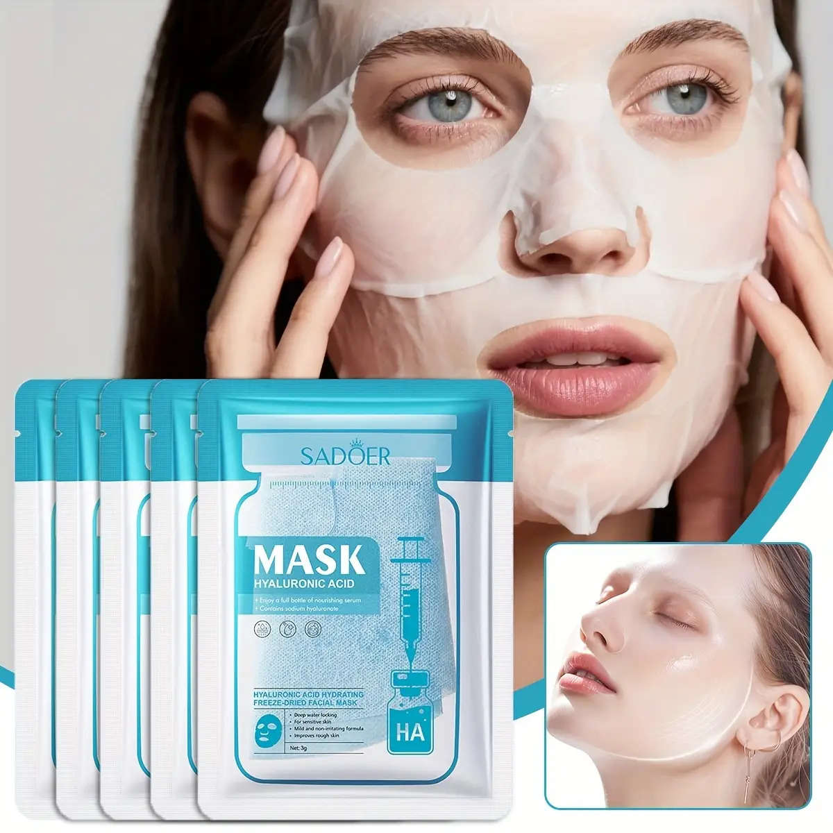 Facial Mask Quantity 6 Pieces