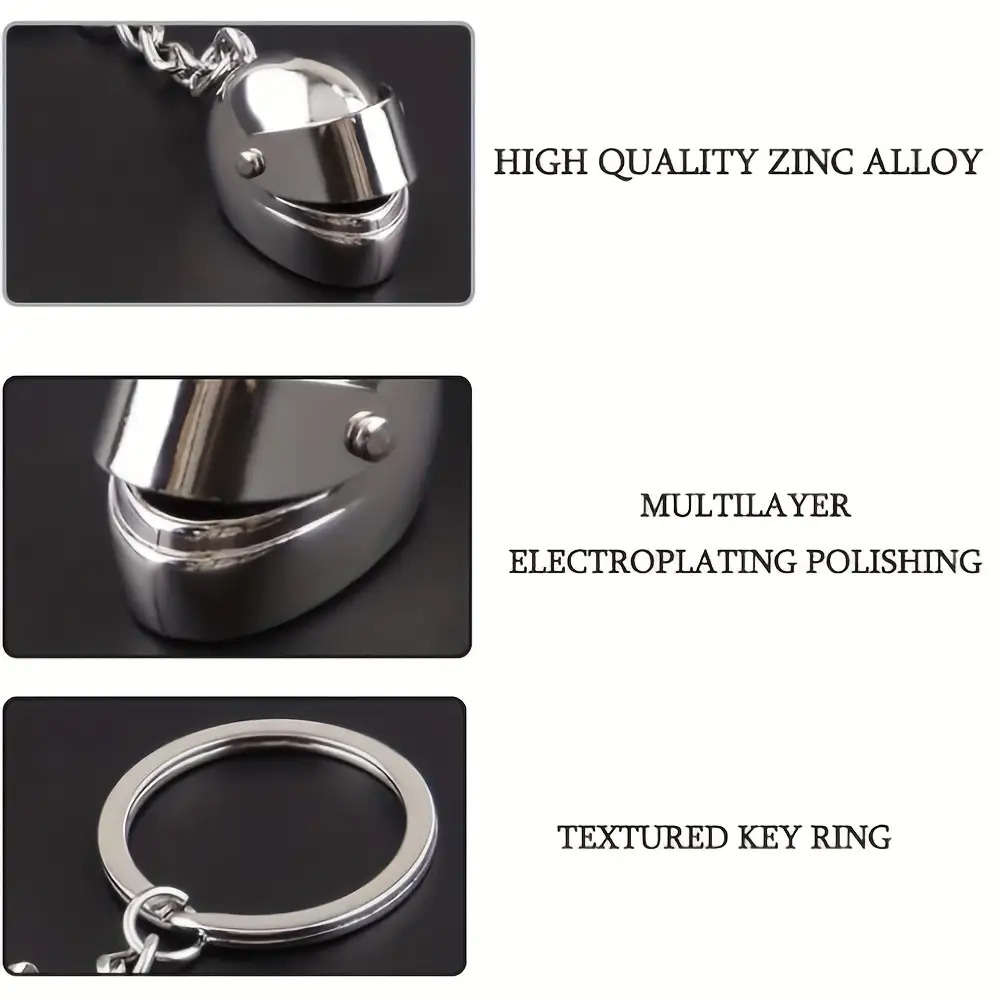 Keychain Ornament Color White Quantity6 Pieces