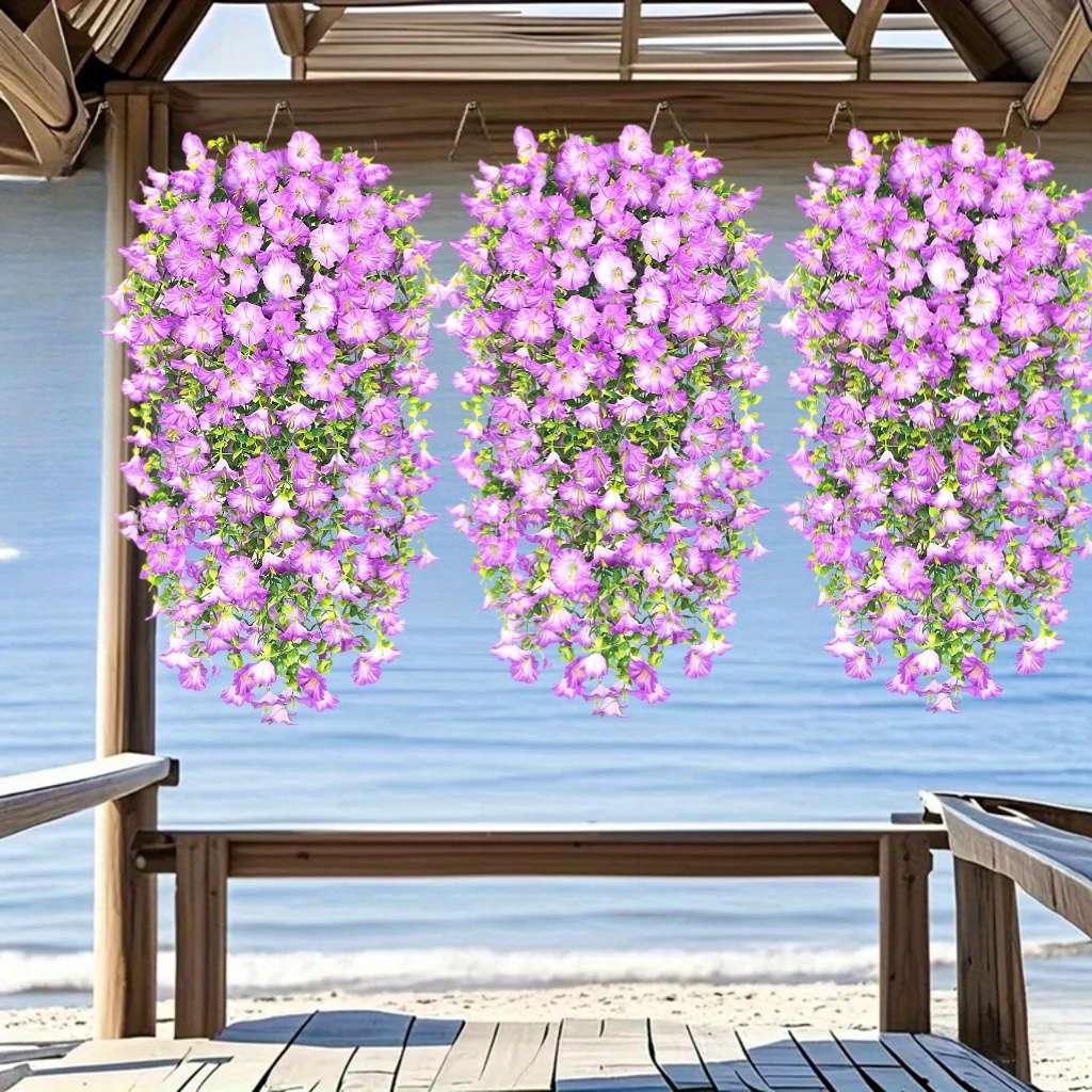 Simulated Flower Color 2Pcslight Purple