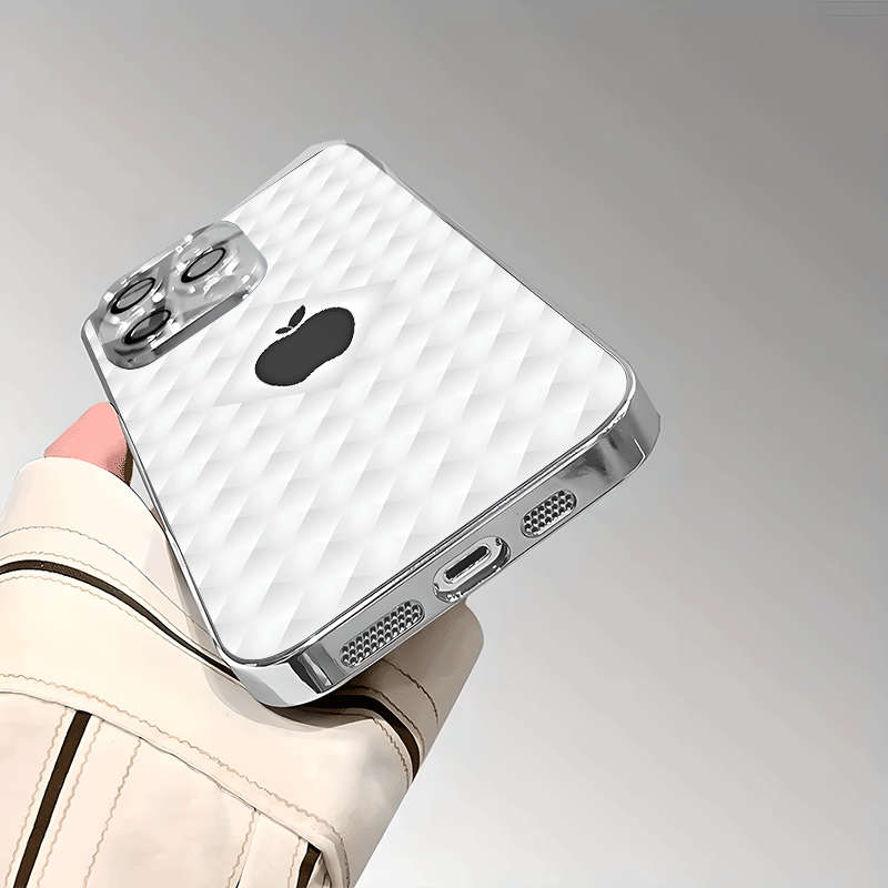 1Pc Mixed Color  For iPhone X Black Icon Apple Logo Phone Case