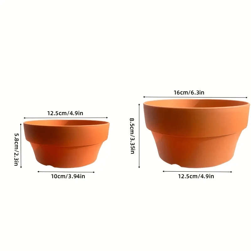 Flowerpot  6Pcssize 16Cm-6 3In
