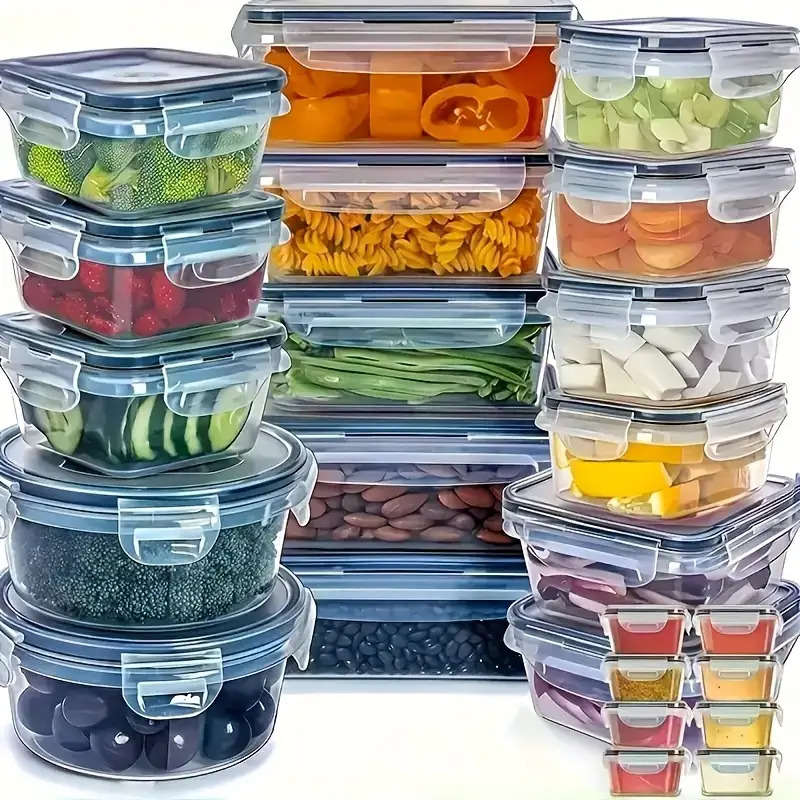 Sealed Jar Model 6Piece Set 3 Boxes  3 Lids