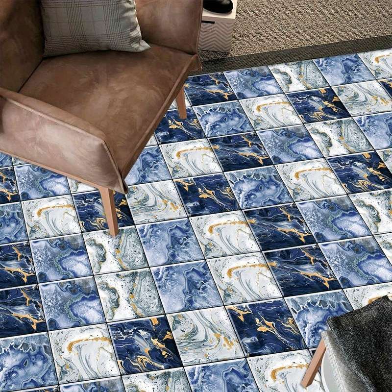Self Adhesive Floor Stickers 10Pcs * 14.99Cm * 14.99Cm