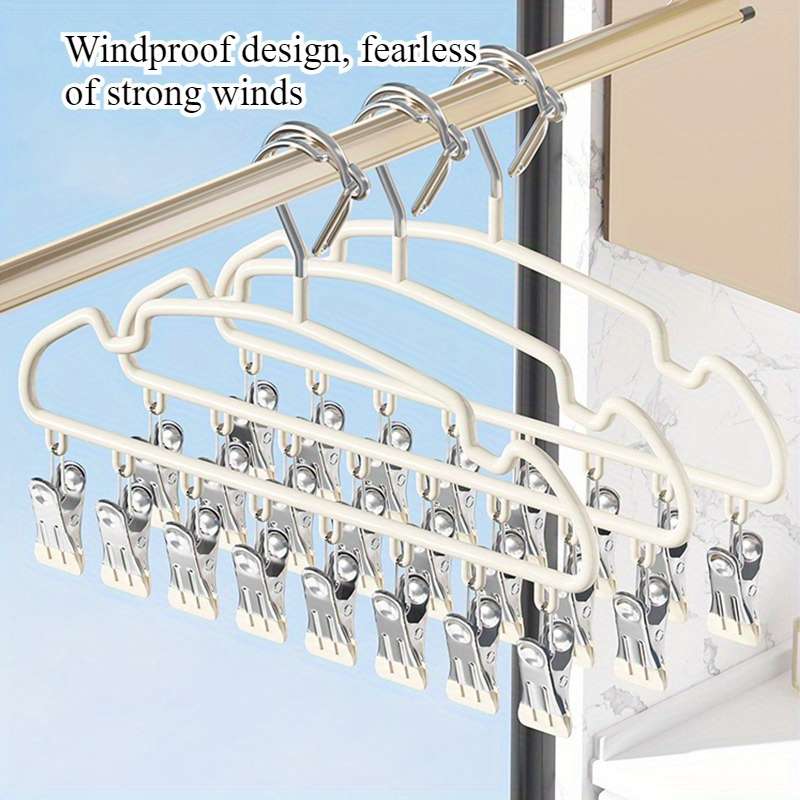 Clothes Rack 1 PackCloud Blue 8 Clips