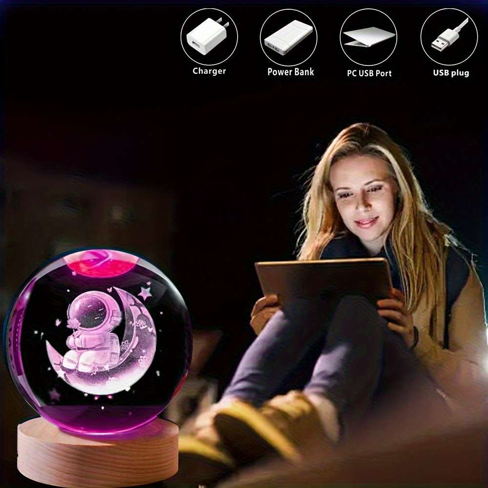 Night Light Style Astronaut