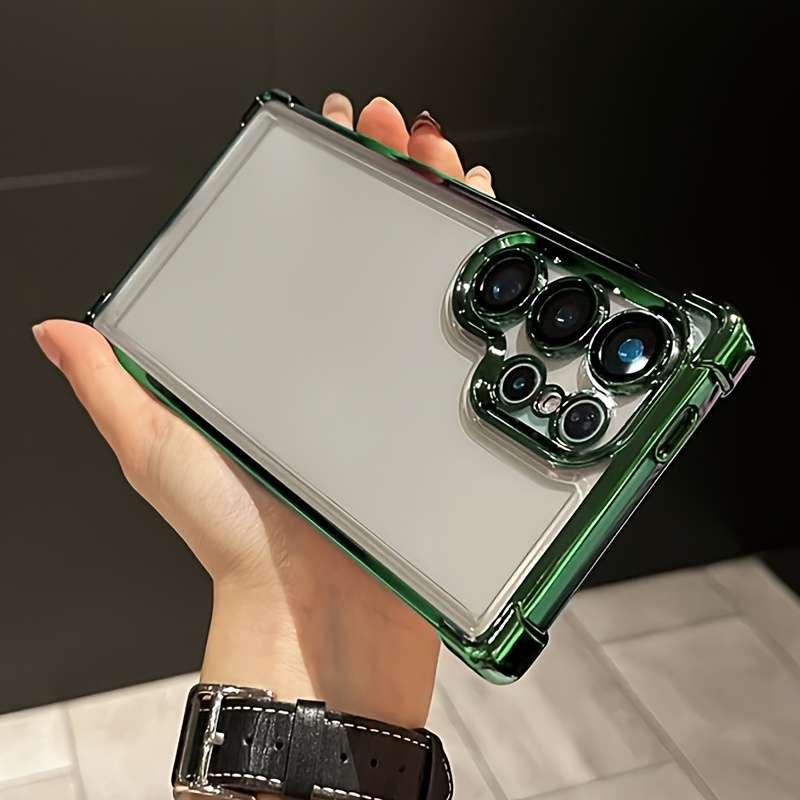 Phone Case Silvery Compatible Model Galaxy S24