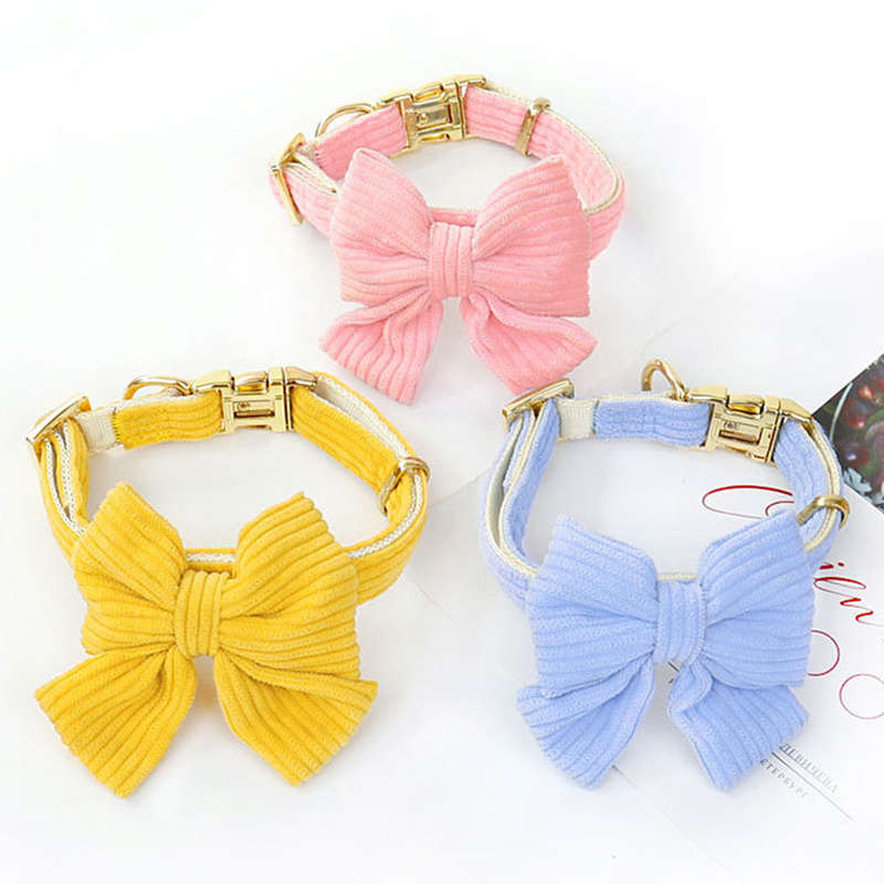 Dog Leash Color Yellow2Piece Set Size S