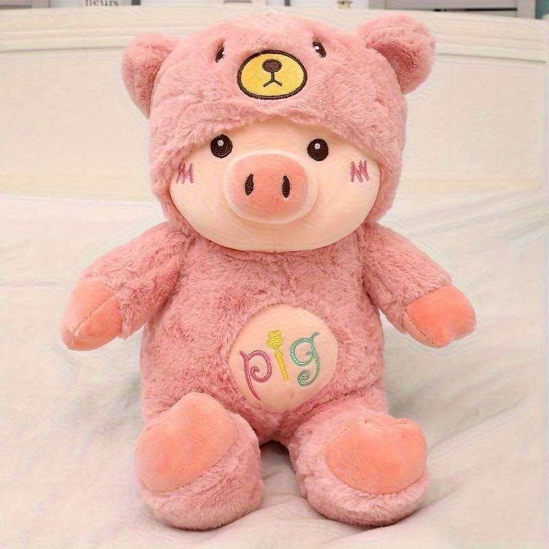Plush Toyss color Purple puppy coat pig