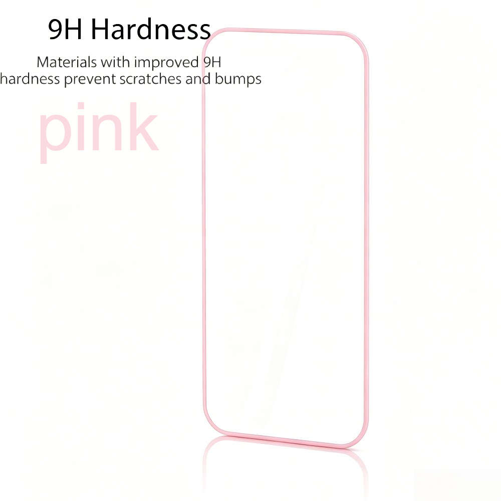 Screen Protector Color Pink Compatible Model Iphone 13