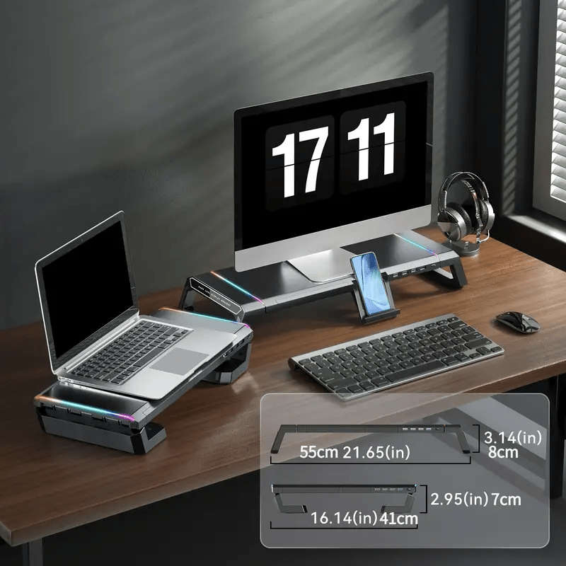 Computer Stand  Color White Model Regular