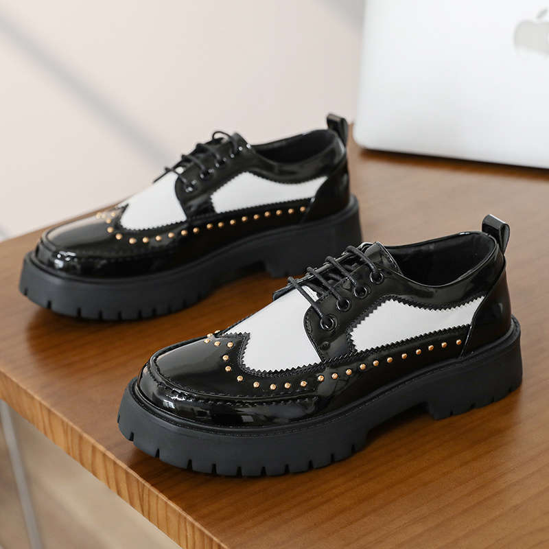Mens Leather Shoes Color Black Sizeuk 8