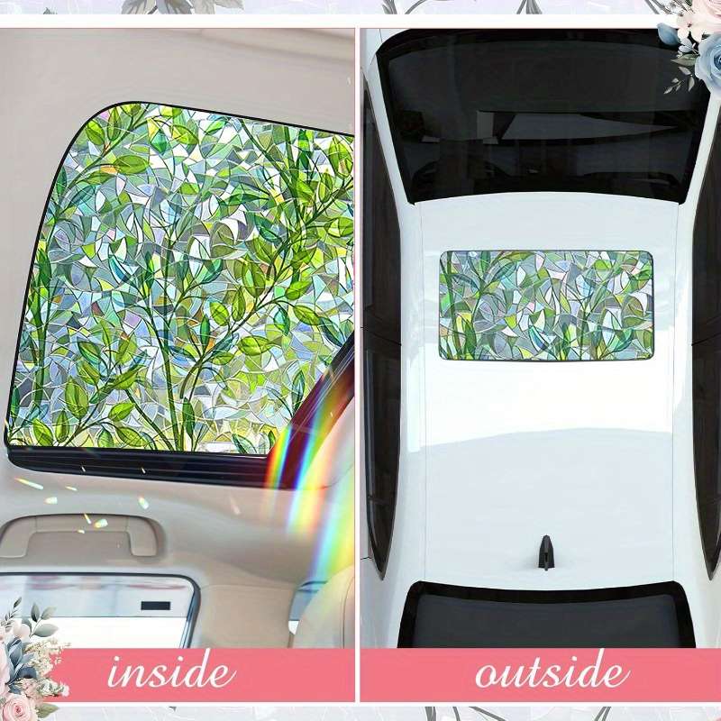 Car Sun Shades Color Spring Morning