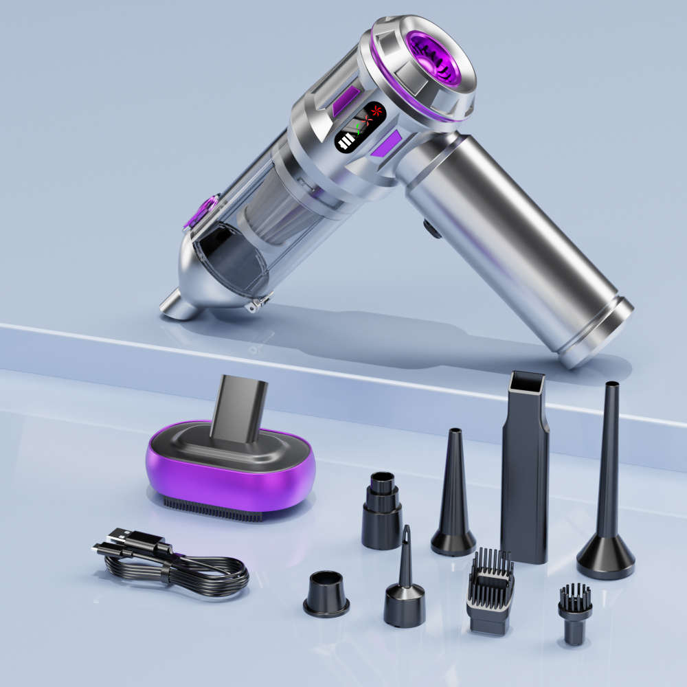Vacuum Cleaner Color Black Brush