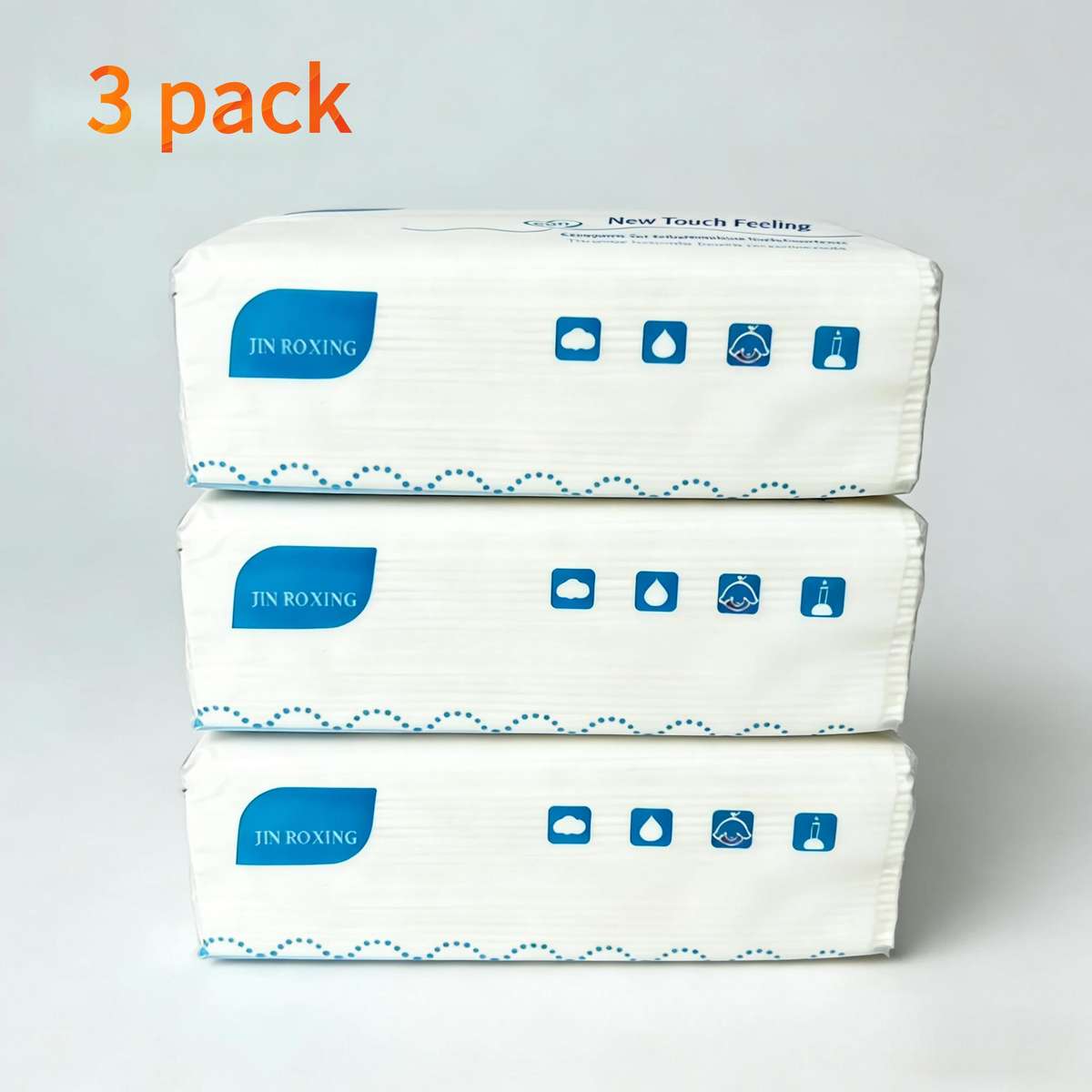 Toilet Paper Quantity 3Pcs