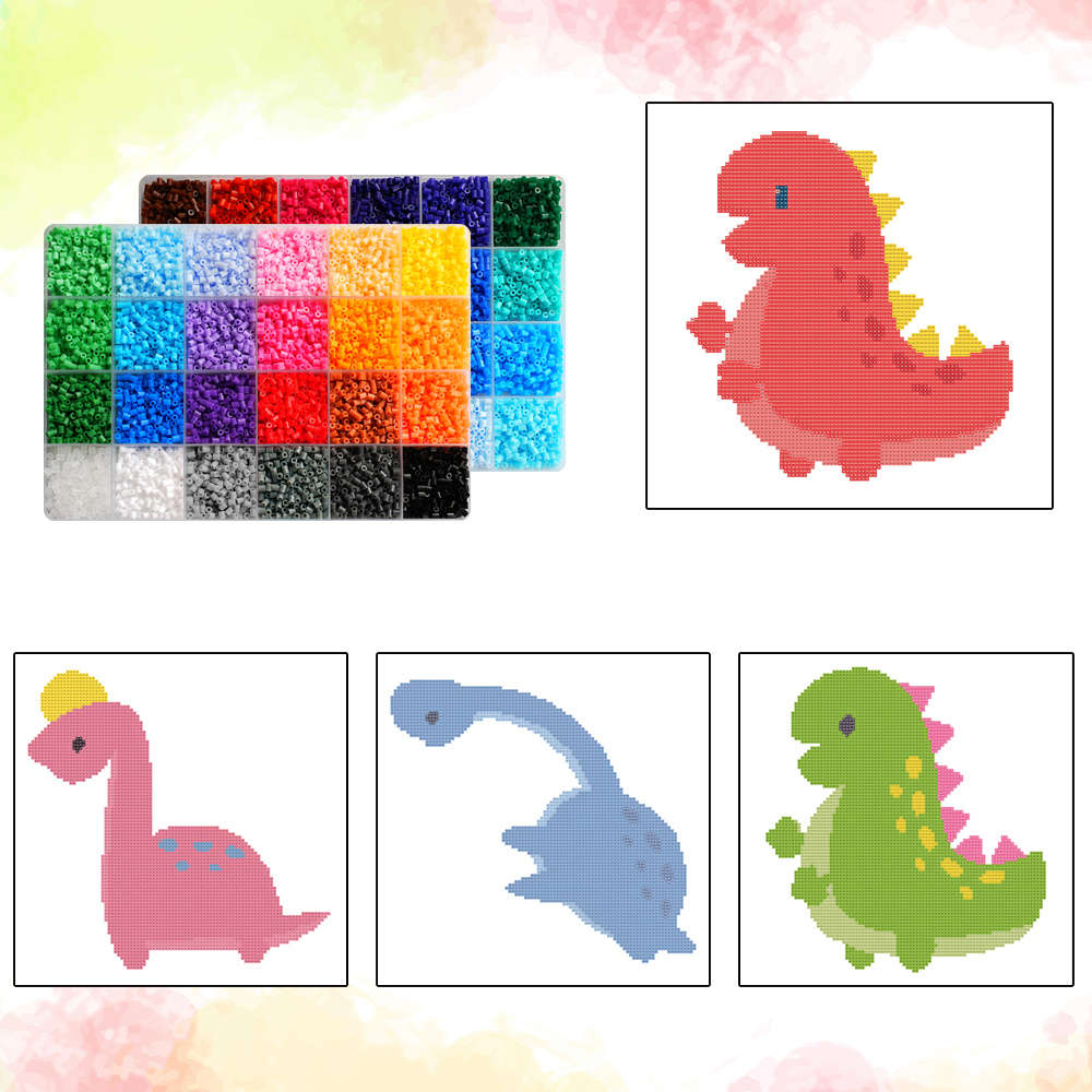 Perler Bead Set 48 Colors Box