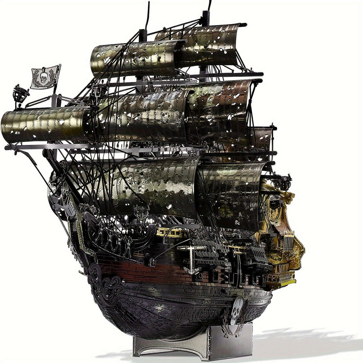 3D Jigsaw Puzzle Model Ship Style Black Pearl Quantity One Box