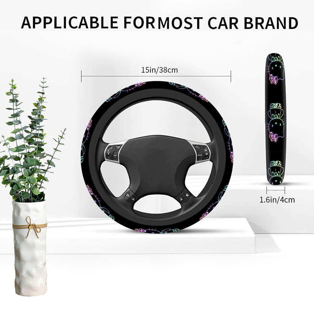 Car Steering Wheel Cover One Size