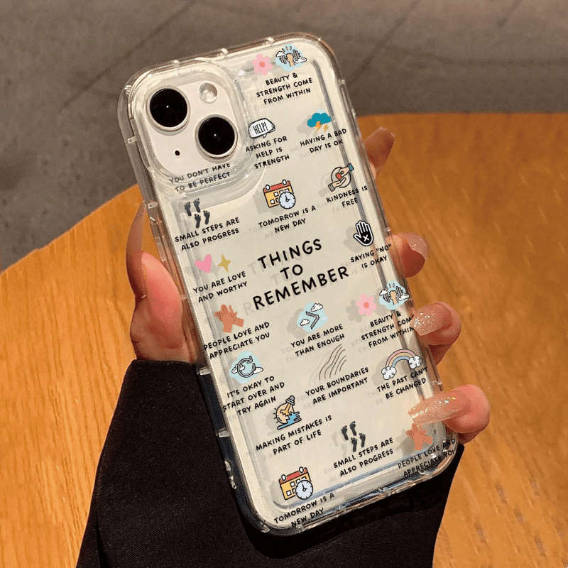 Transparent For iPhone Phone Case