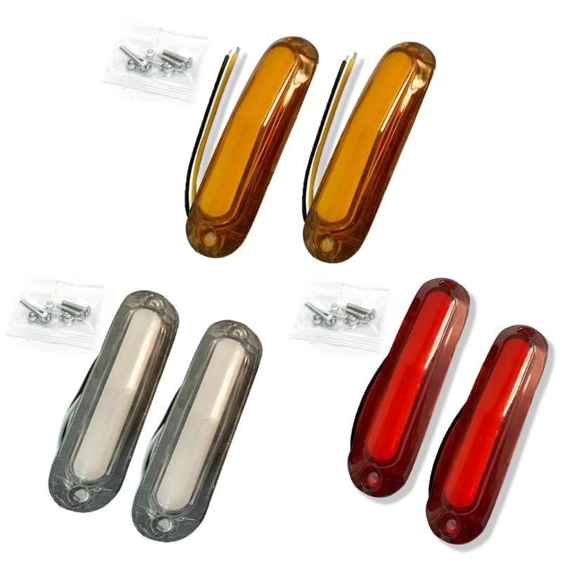 Car Lights Color 2Pcs Red
