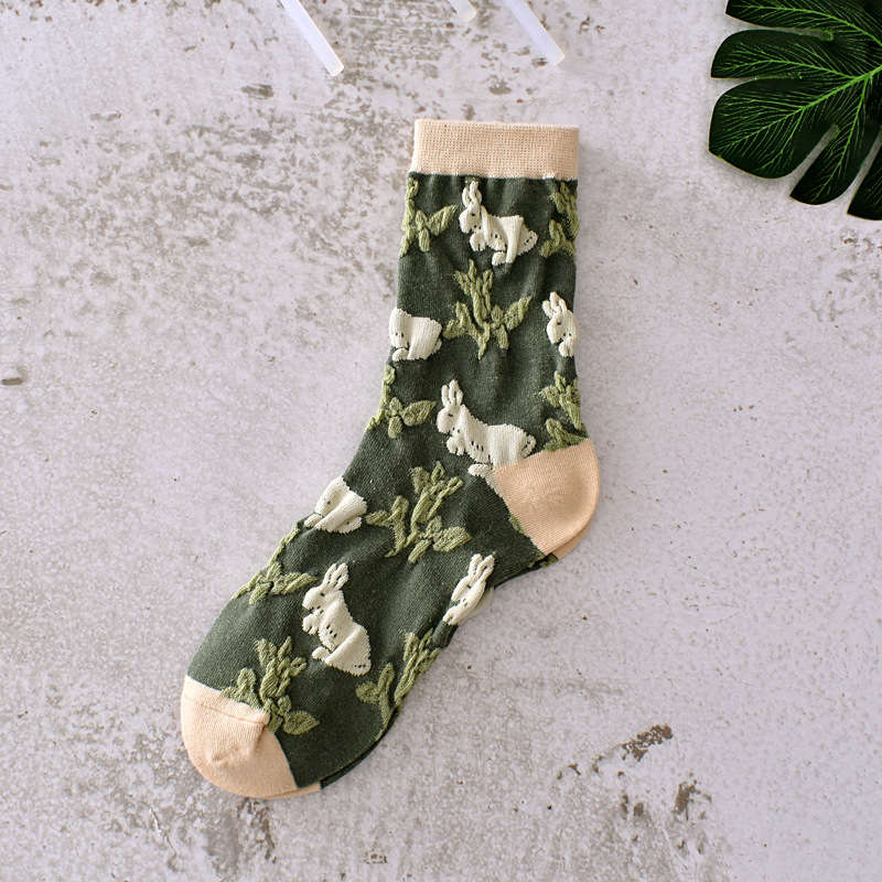 Women S Socks Color 5 Pairs Of Combo Sets Size Asian Onesize