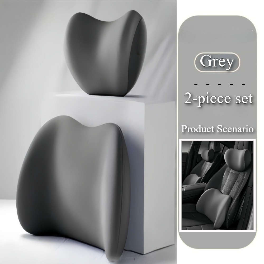 Car Seat Cushion Color Grey Quantity2 Piece Set