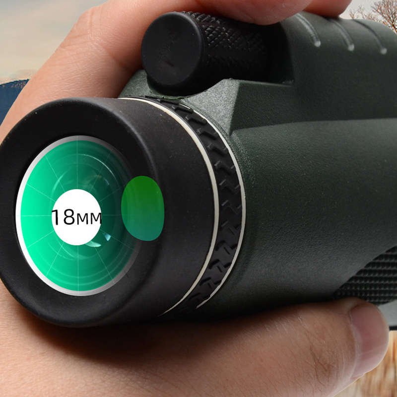 Professional Long Range High Definition Viewing Telescope Cost Bright Black Set