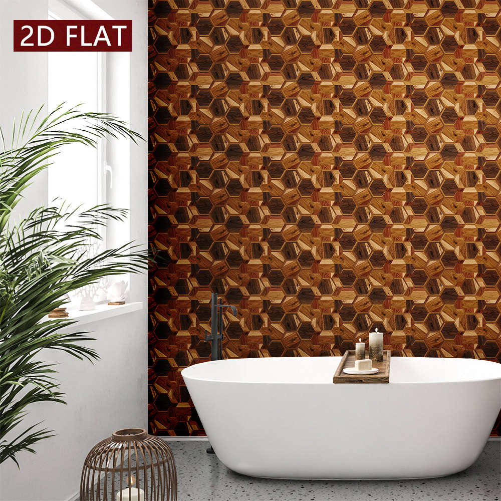 Self Adhesive Floor Stickers 7.87X7.87Inch 20X20Cm 10Pcs