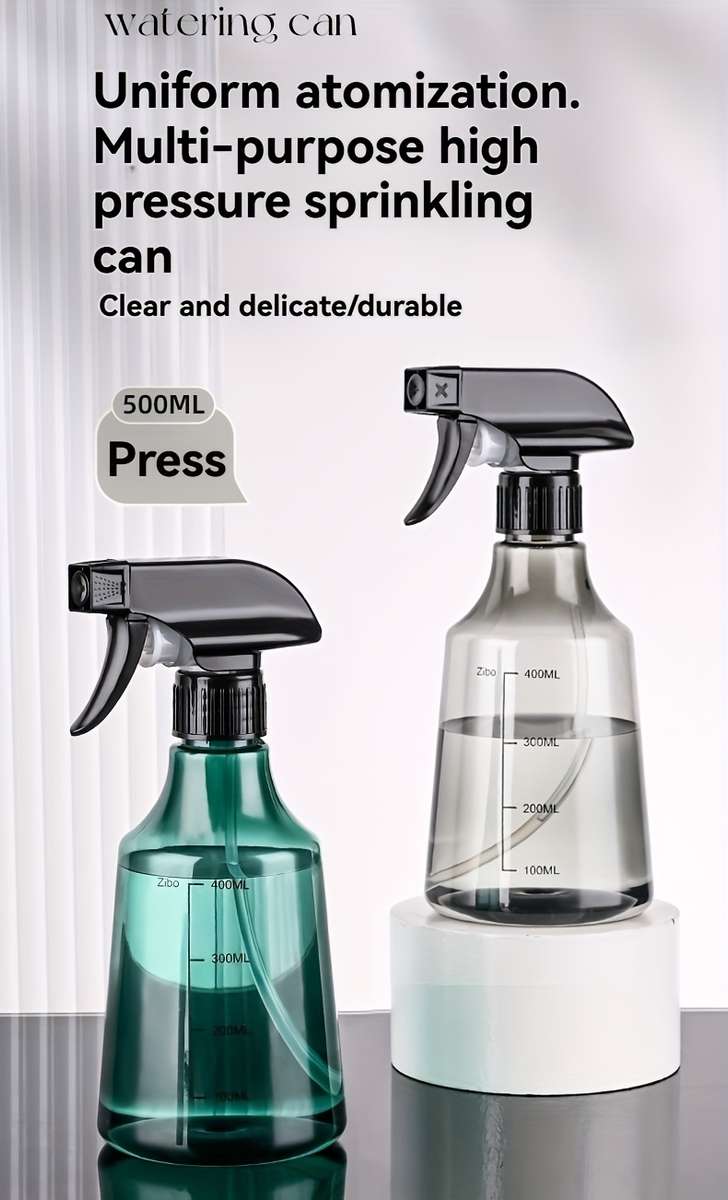 500ml Transparent Plastic Pressure Sprayer