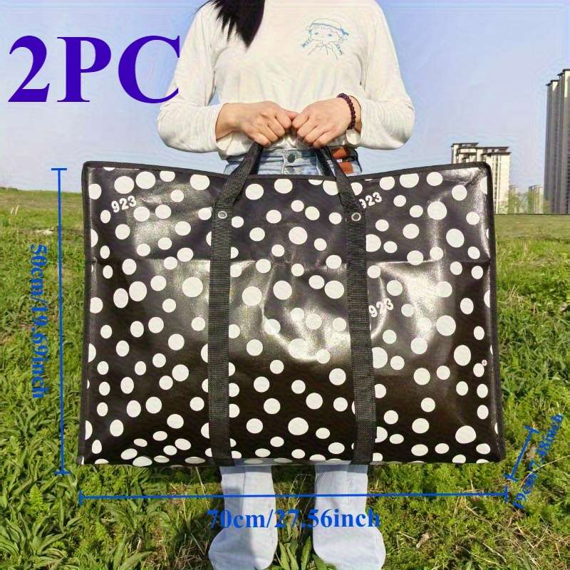 2Pcs Large Capacity Non Woven Travel Storage Size Xxl2Pc