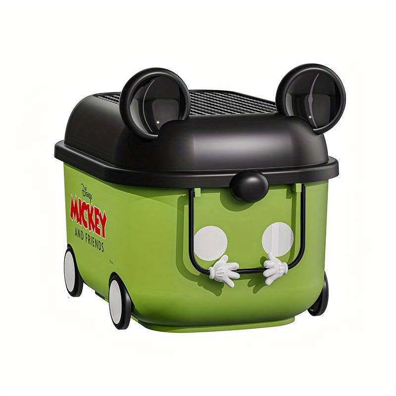 Storage And Organizationcolor Black Green Mickey Can Ride Can Slide