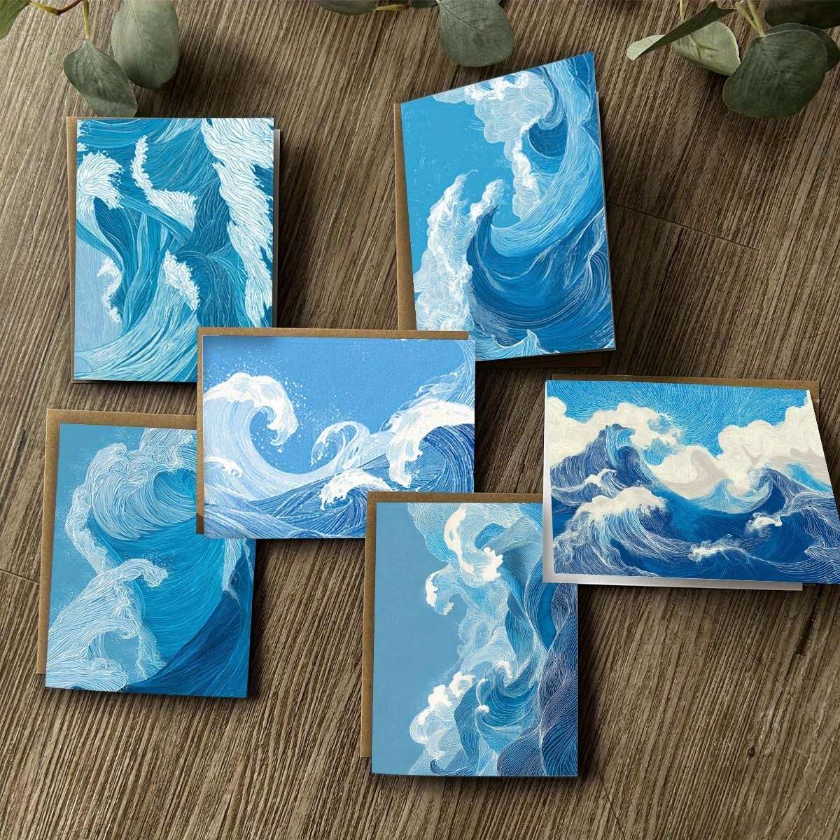 Greeting Cards Quantity 6Pcs