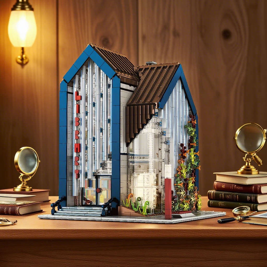 3D Building Model Puzzle Set Model Yx 16022