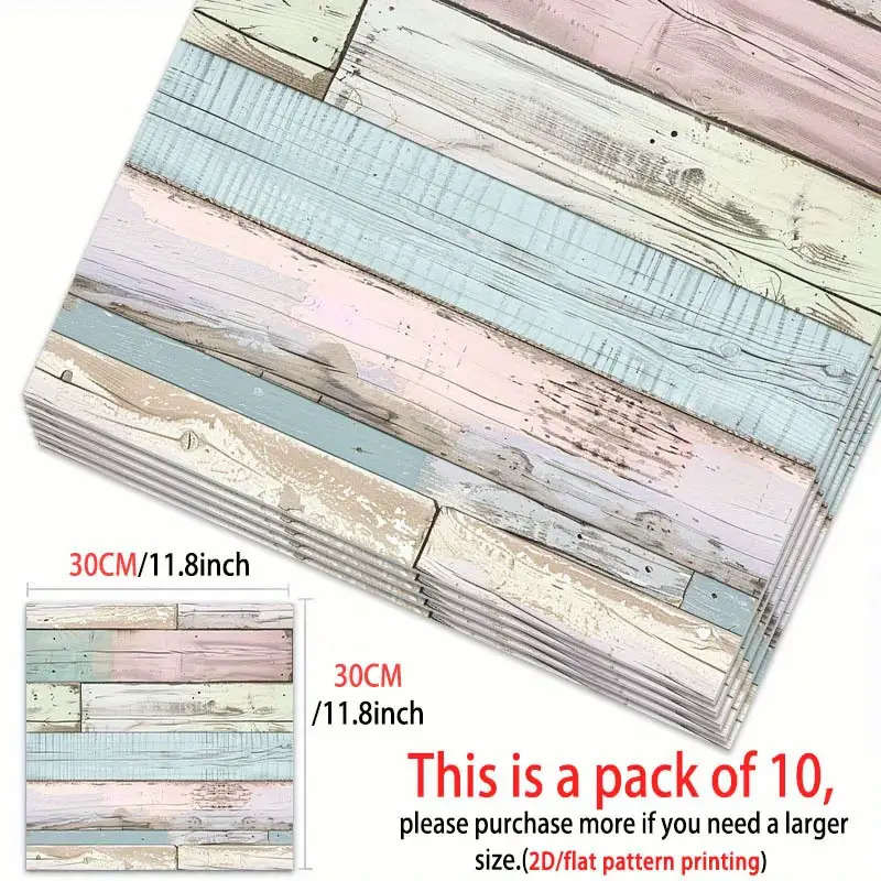 Self Adhesive Floor Stickers 11.81X11.81In30Cm
