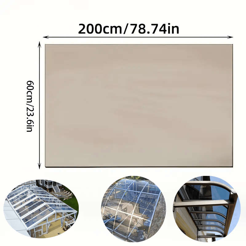 Polycarbonate Sheets Model Transparent Color
