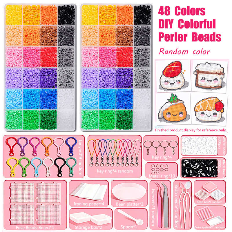 Perler Bead Set 48 Colors  Accessory Pack Bagged