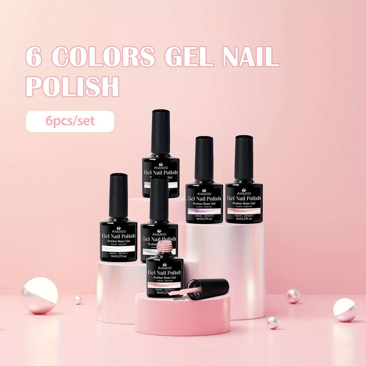 Nail Polish Color 6Pcs
