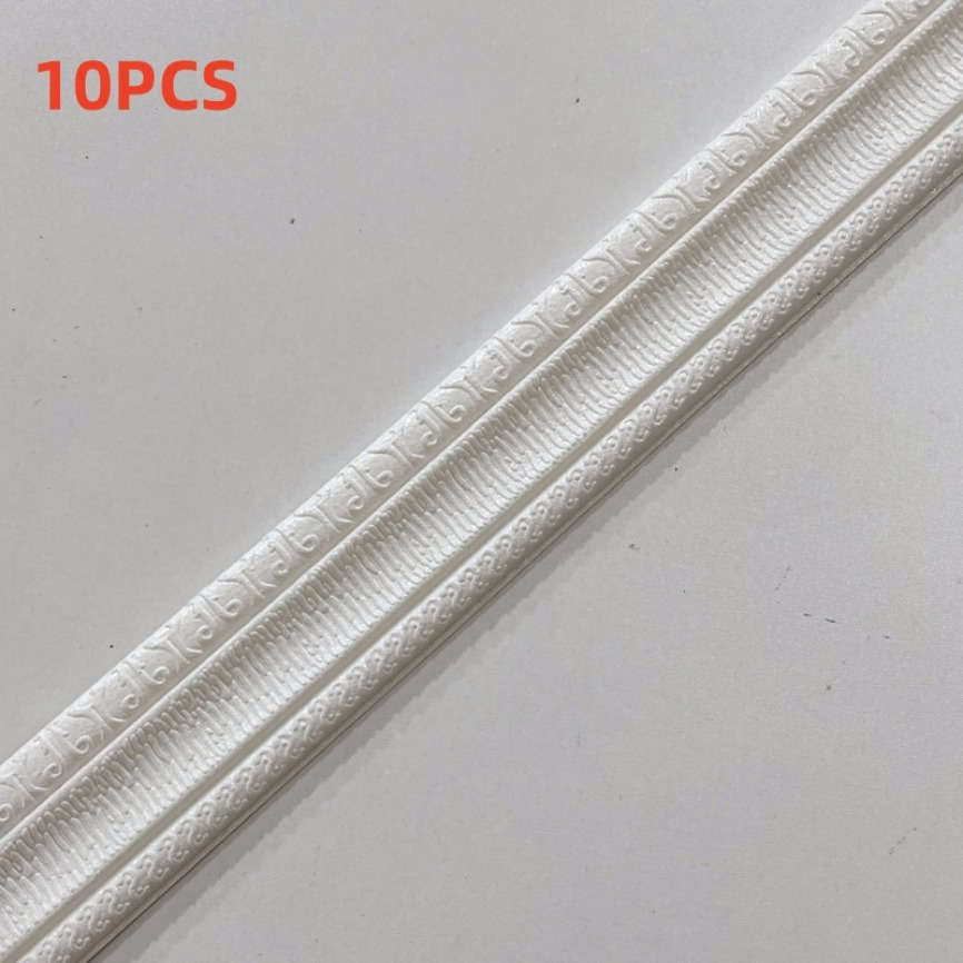 Skirting Board White Size 230*5Cm*10Pcs