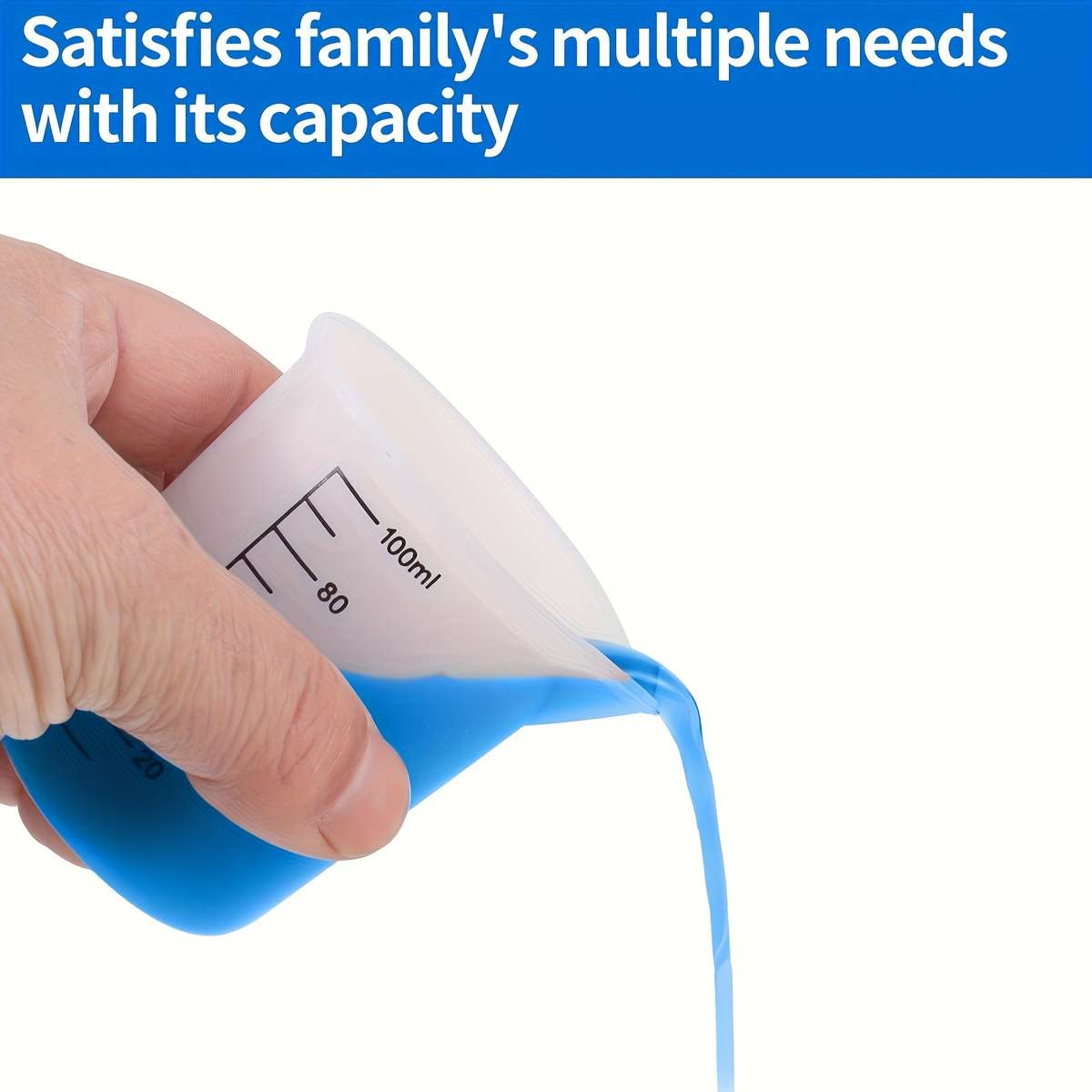 Measuring Cup Color White 2Pcs