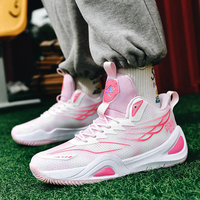 Sneakers White Pink Size Uk 7