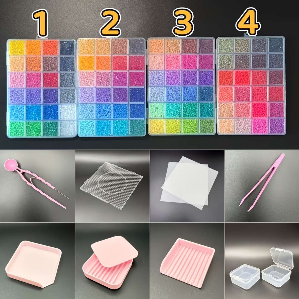 Perler Bead Set 4 Piece Combination Set