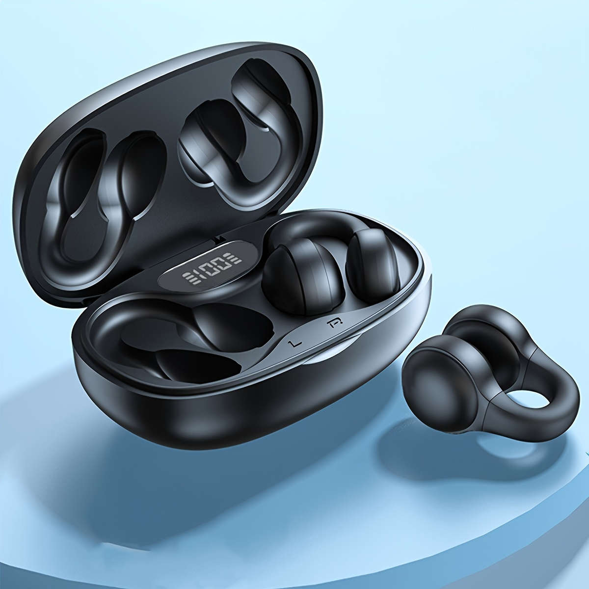 Rechargeable Wireless Earbuds Headphones Headset