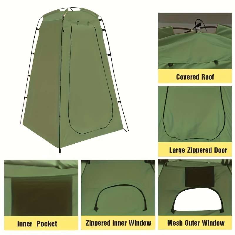 Premium High Pop Up Privacy Tent Uv Protection Windproof Rustproof Stee Items
