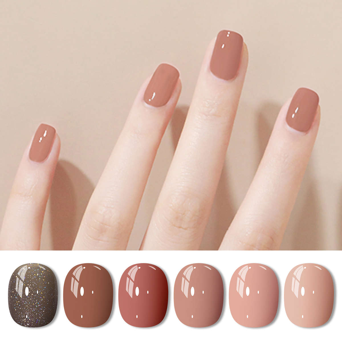 Nail Polish Color 6Pcsset