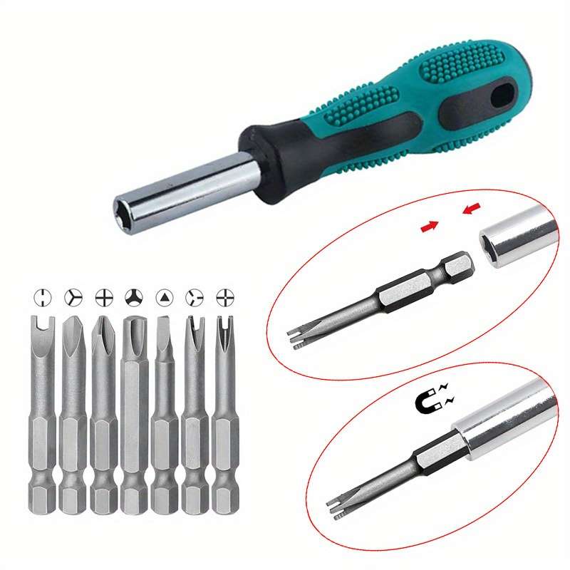 Screwdriver Bit Tool Set Quantity 6 Piece Set